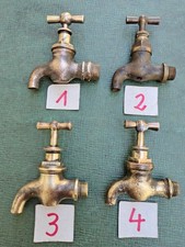 1 x Alter Wasserhahn Messing