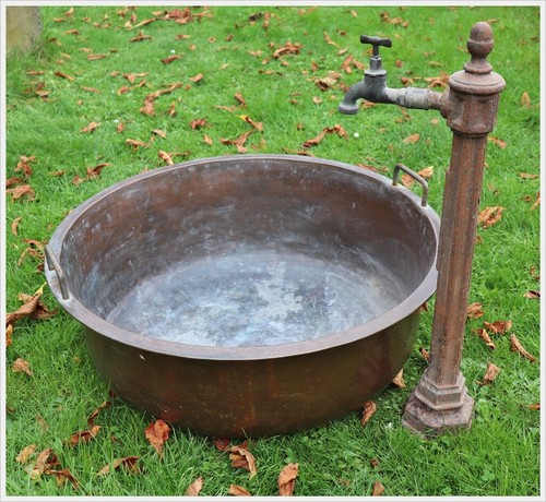 Brunnen becken kupfer kessel - becken,