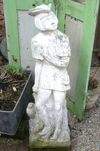 Brunnen steinfigur plastik - brunnen,
